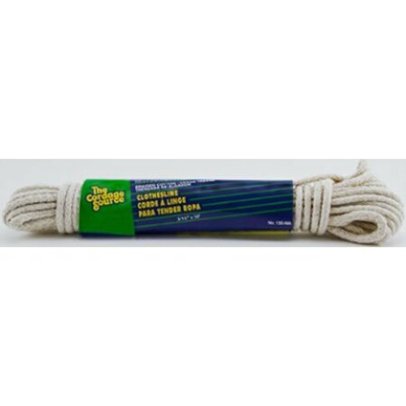 CORDAGE SOURCE 19S-WA CORD #7X100 COTTON SOLID BRAID SASH 19S-WA(0019S)